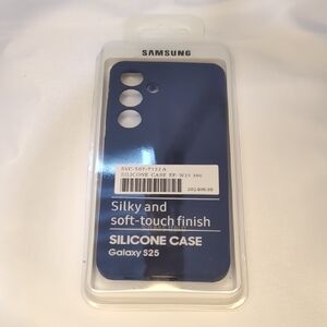 Samsung Galaxy S25 Soft-Touch Silicone Case - Navy